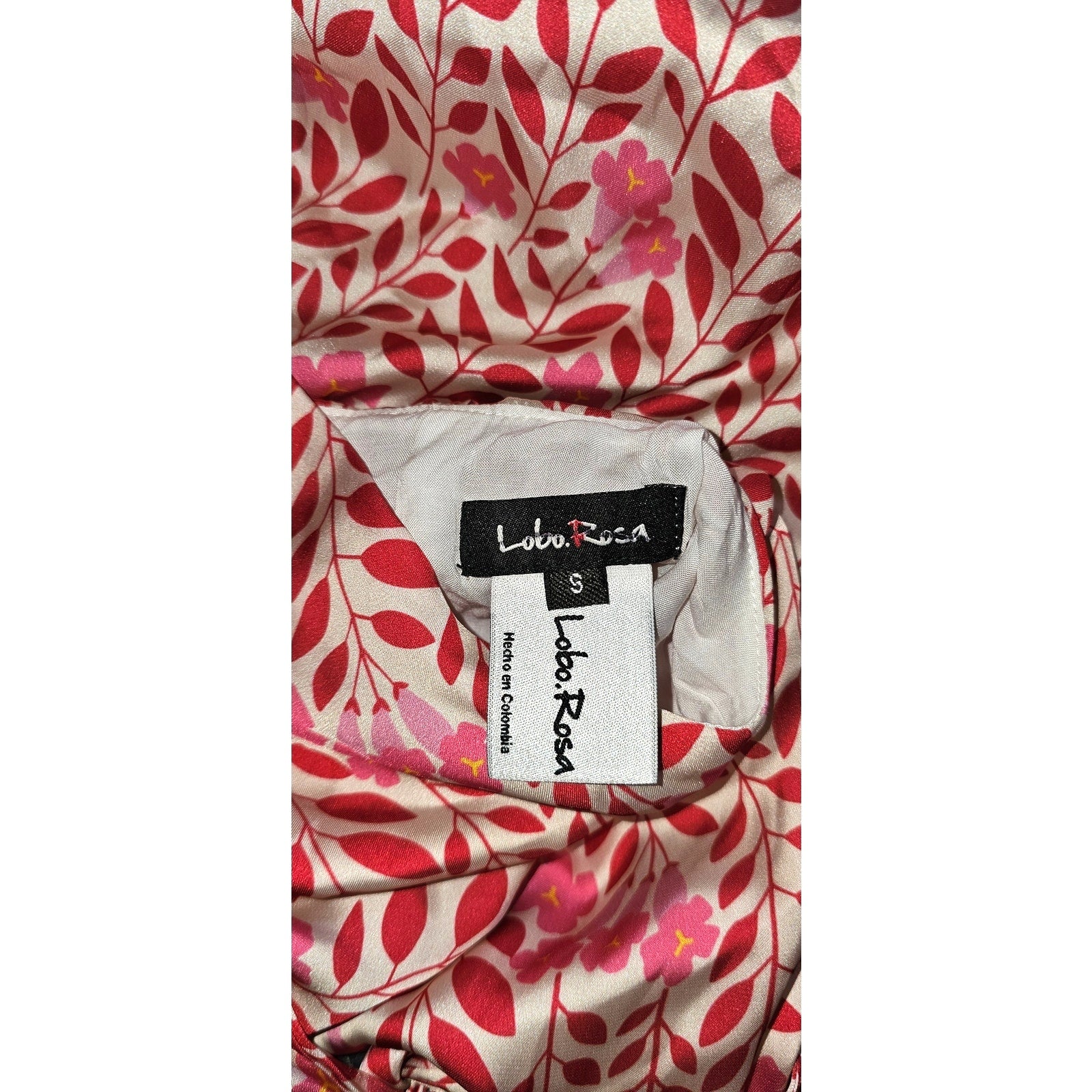 New Anthropologie Lobo Rosa Arara Mini Dress $290 SMALL Glycine - Pink Floral