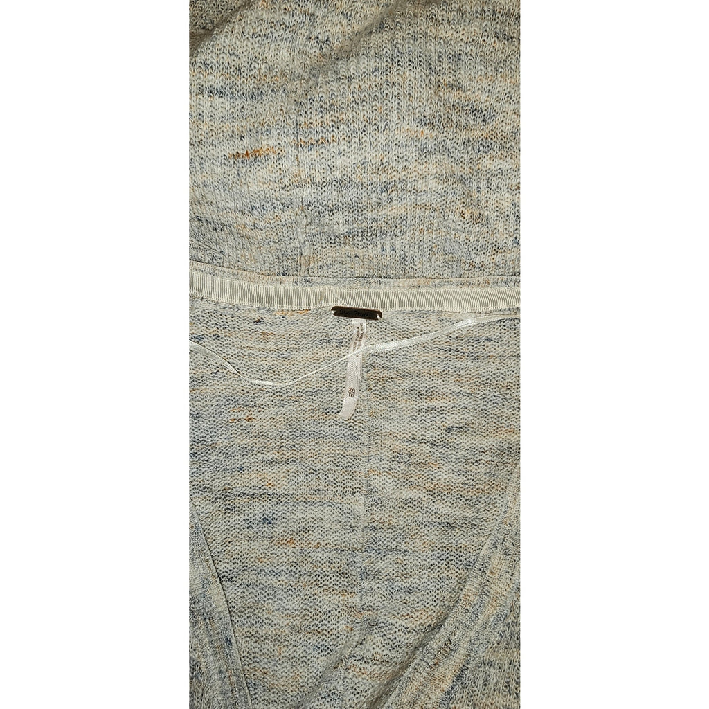 Free People Ribbed Oversized Lightweight Knit Cardigan