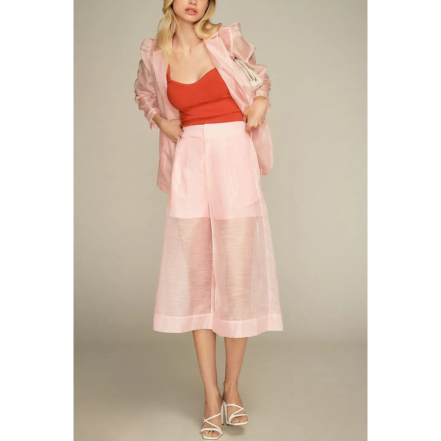 Anthropologie Dolan Sheer Crop Culotte