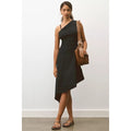 New By Anthropologie Sleeveless Asymmetrical Open-Back Linen Midi Dress $178   6