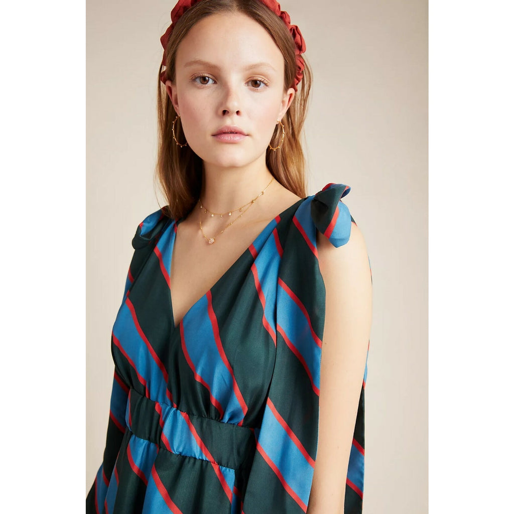 NEW Anthropologie Monaco Midi Dress Hope For Flowers By Tracy Reese $340 Size 4