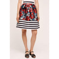 New Anthropologie Ella Mara Floral Mini Skirt Size 6