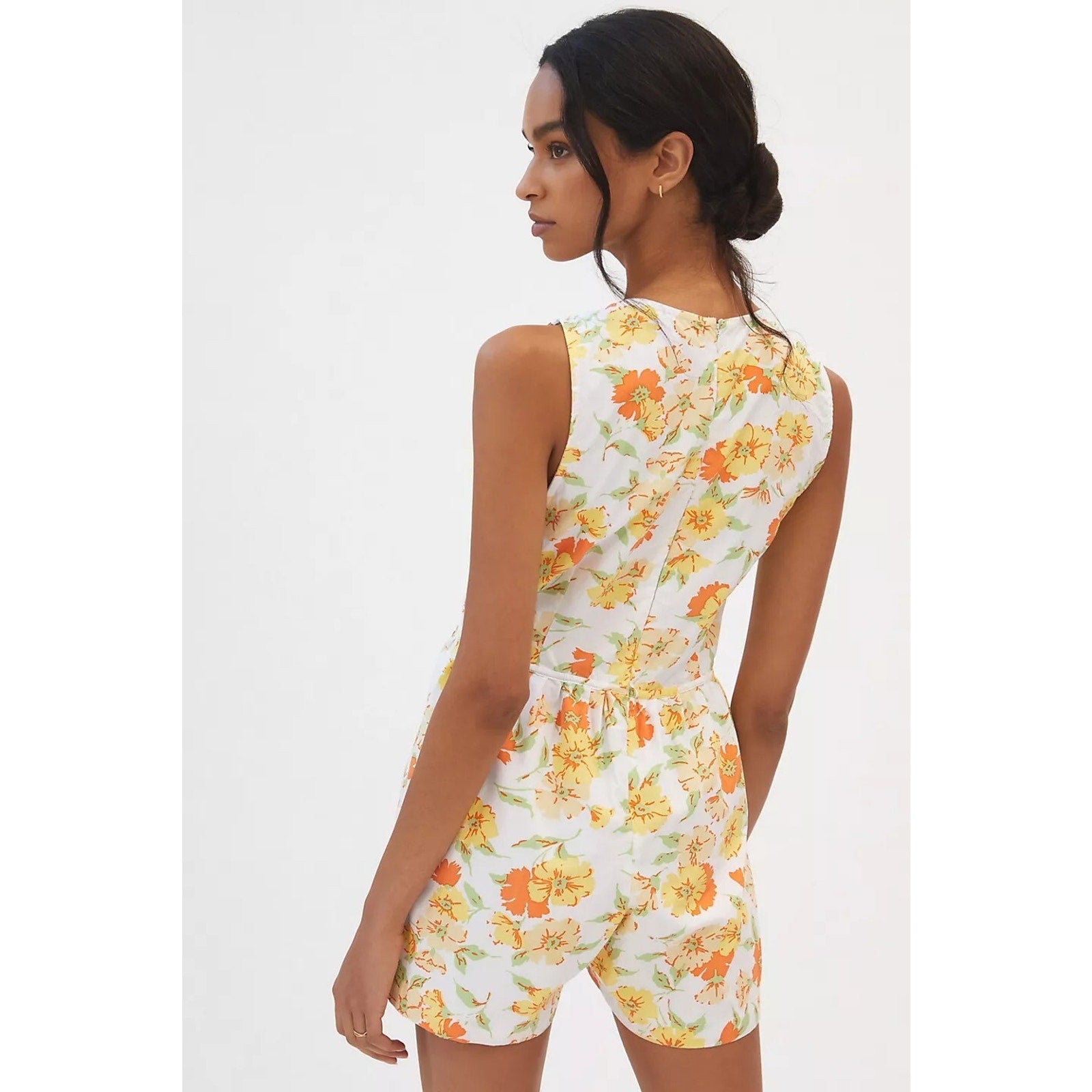 New Anthropologie Faithfull Tamary Playsuit $169 SIZE 4 Palermo Floral Romper