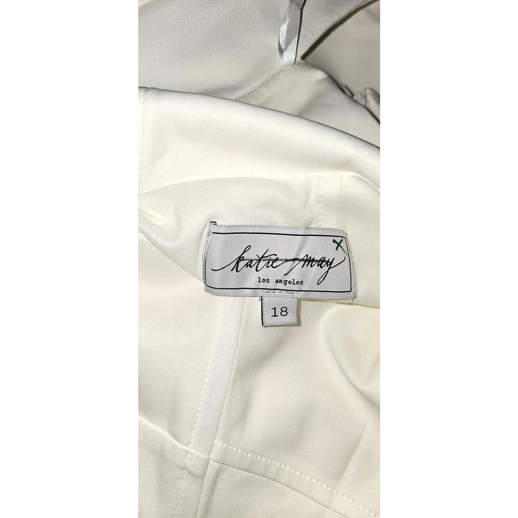 Anthropologie BHLDN Katie May Legacy Dress SIZE 18 Ivory WEDDINGS BHLDN