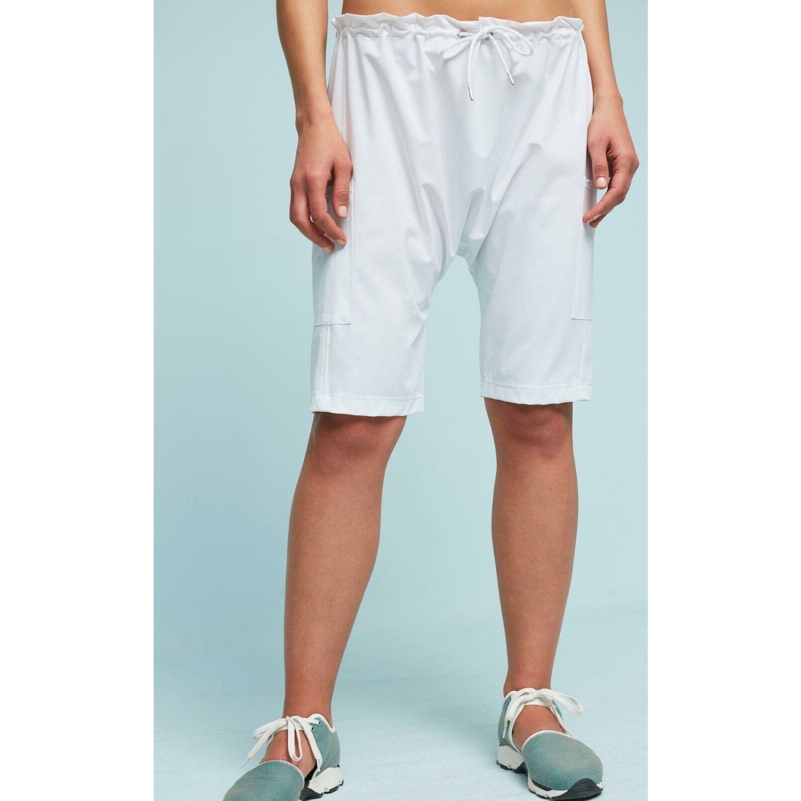 Anthropologie Long Activewear Shorts