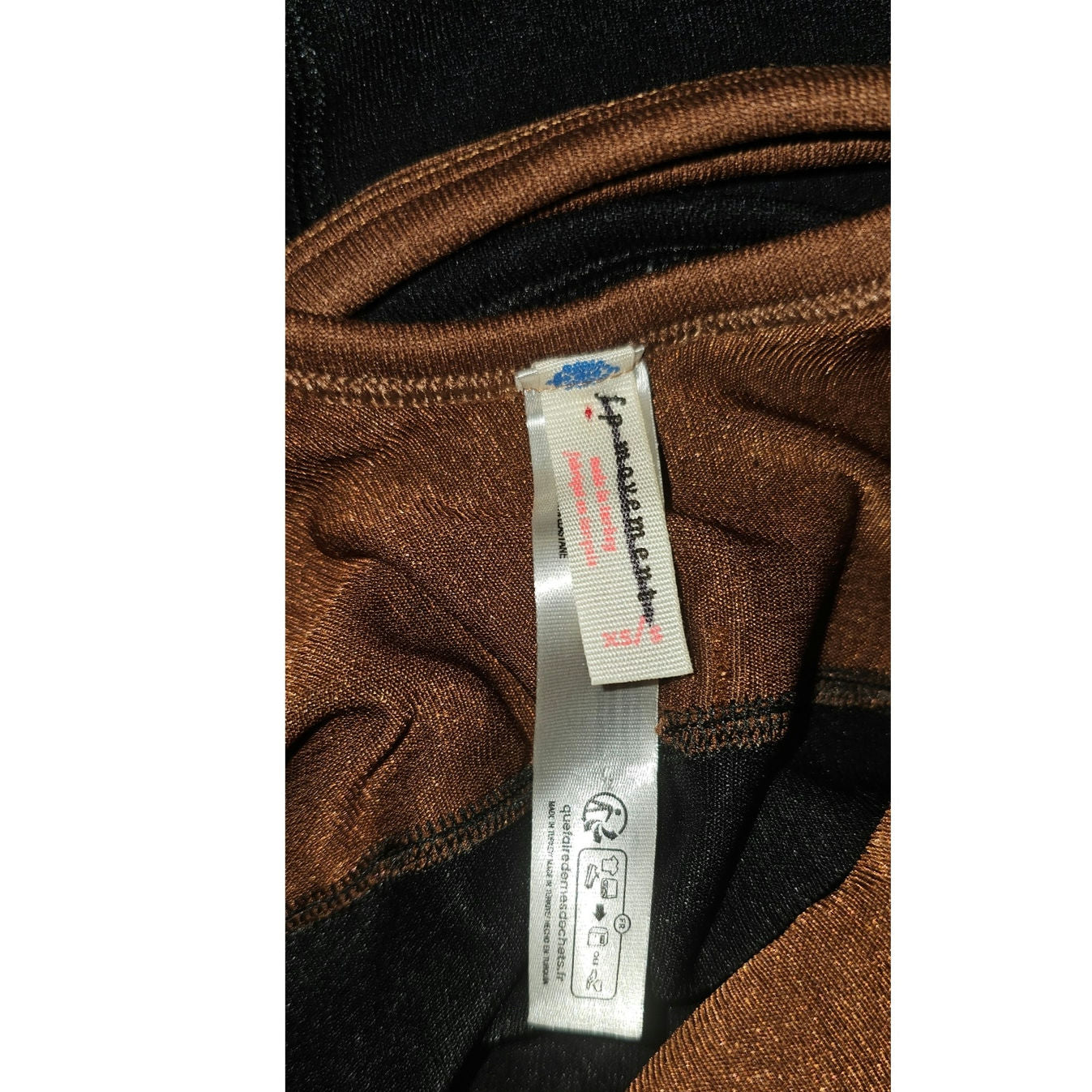 New Free People FP MOVEMENT It Takes Two Runsie $70 X-SMALL Black & Brown