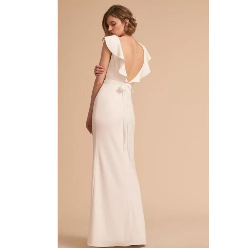 Anthropologie BHLDN Eliot Dress by Adrianna Papell $220 Sz 2 Wine Cabernet