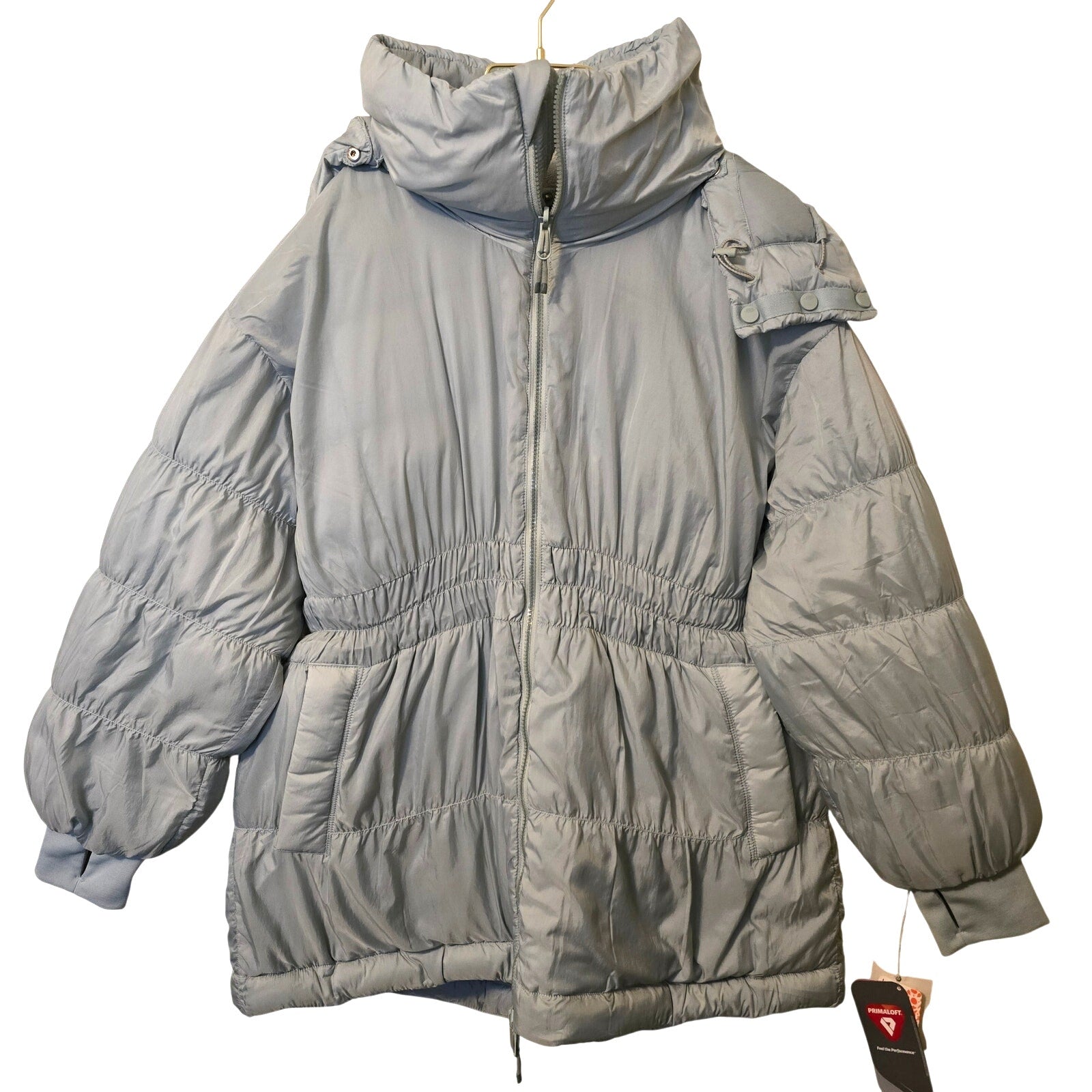 Free People Long Reversible Puffer Jacket