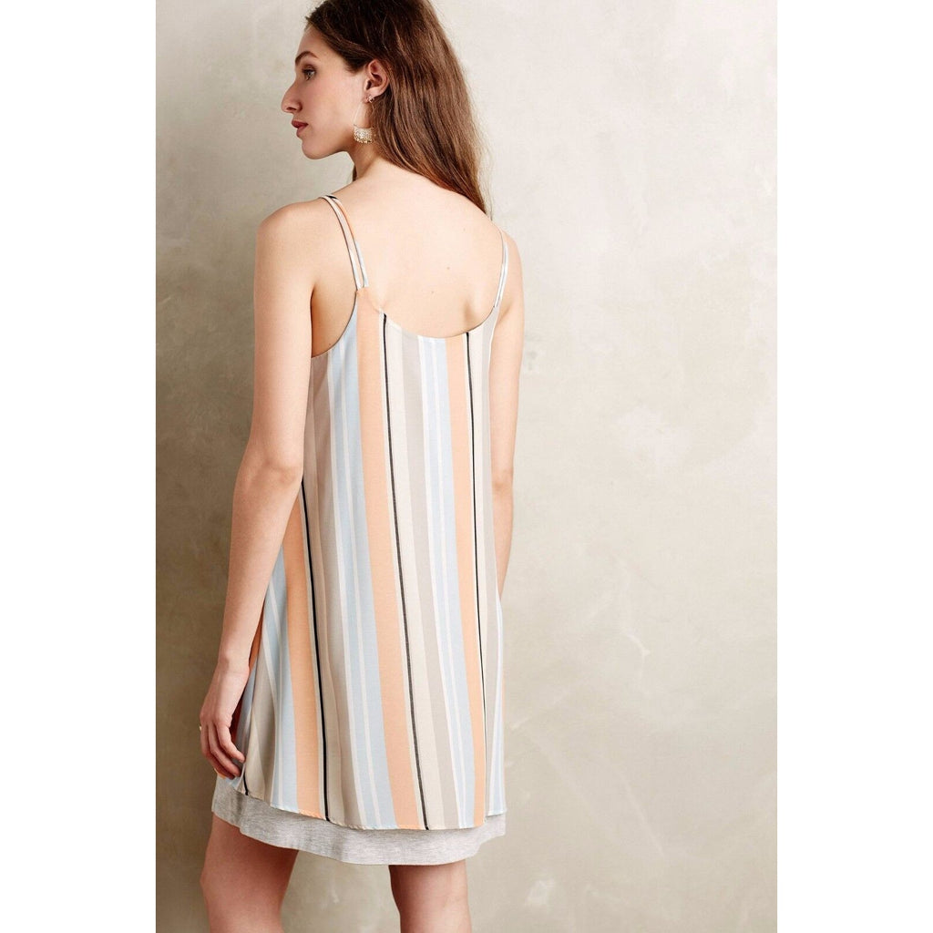 New Anthropologie Layered Laurel Tunic Dress by Dolan Left Coast $128 Sz Large