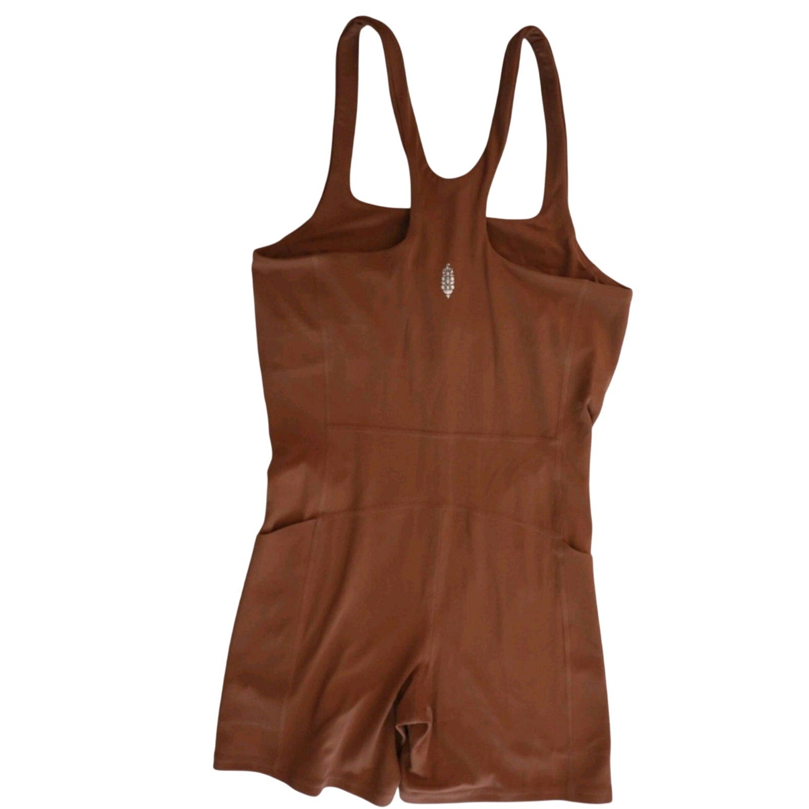 New Free People FP MOVEMENT Never Better Runsie $78 MEDIUM Sequoia Athleticwear