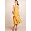 New Anthropologie Villanelle Lace Midi Dress HD PARIS XL $178 Orange Mango