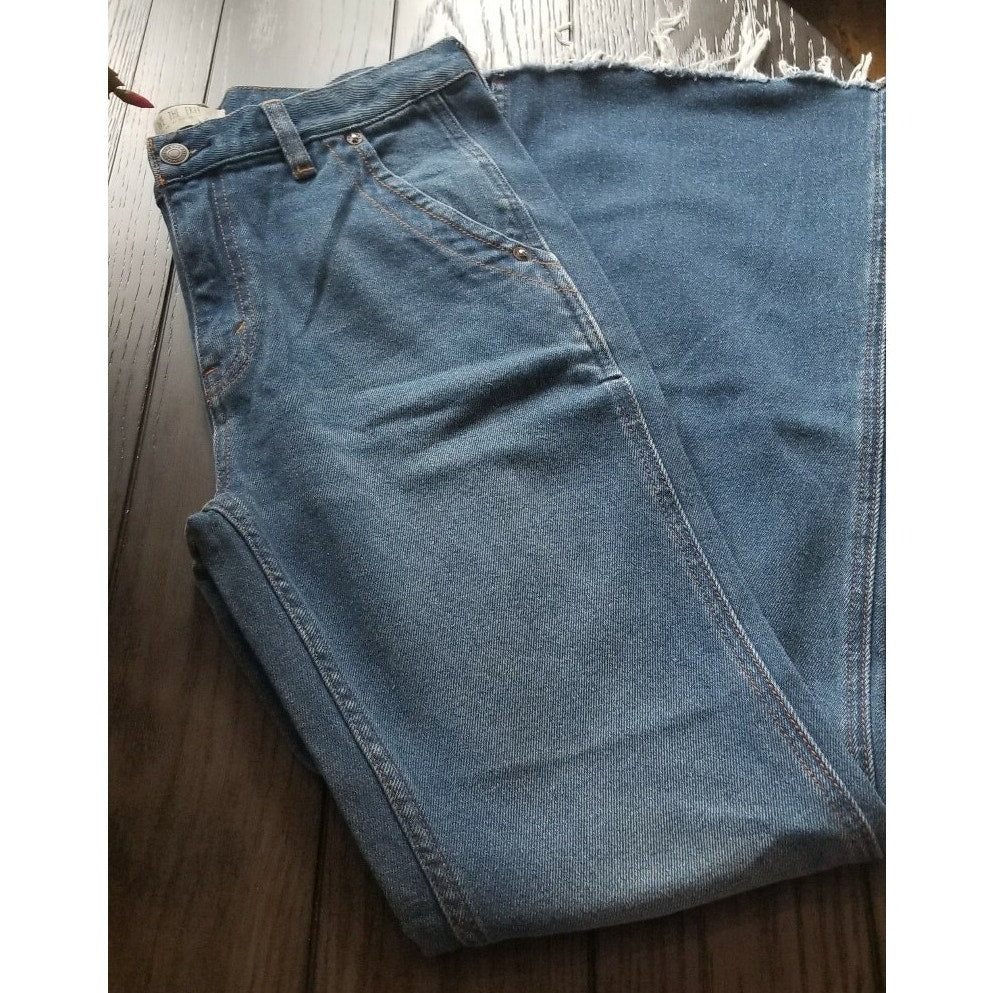 NEW Free People We The Free Wide-Leg Jeans Size 28