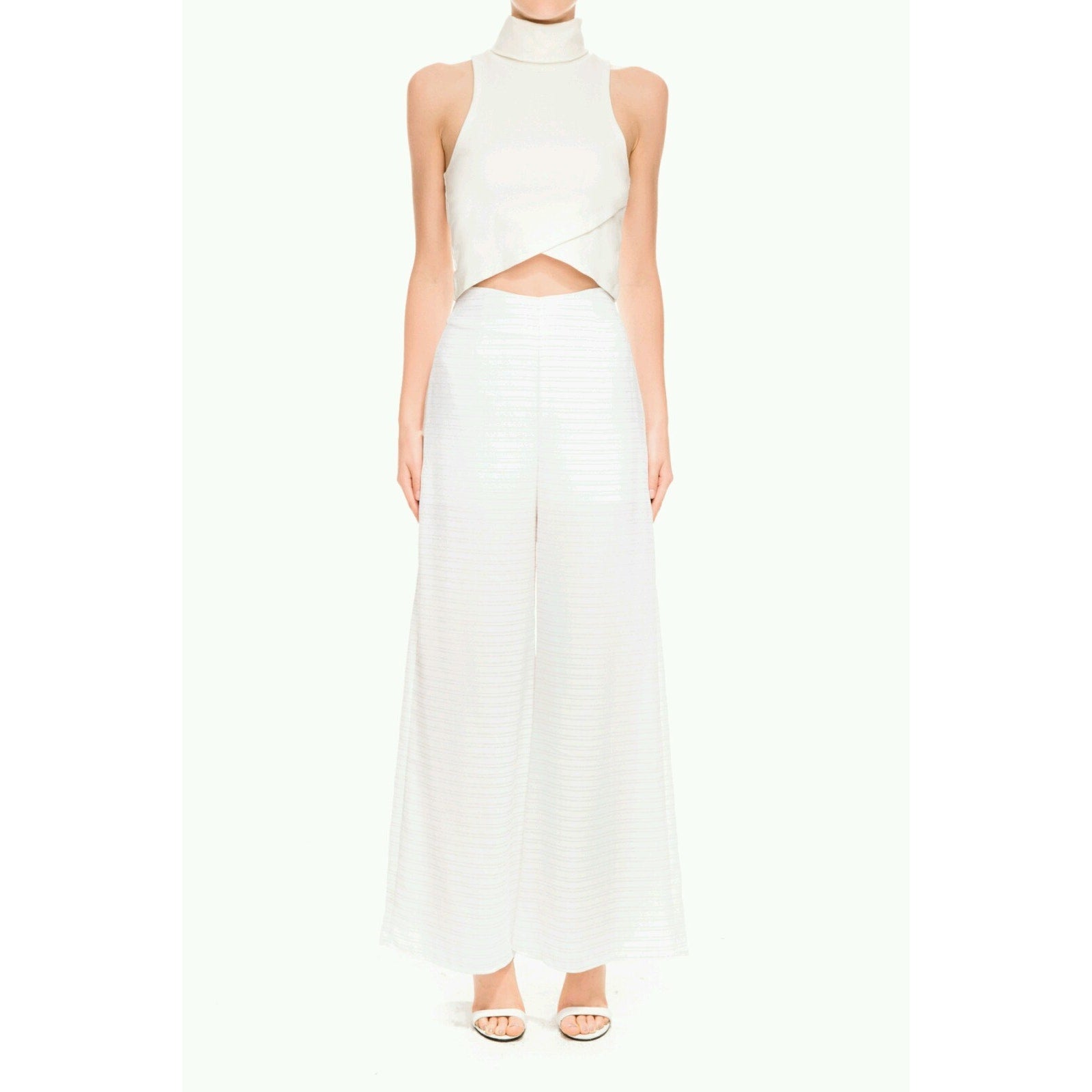 NEW The Fifth Label Women's White Back Streets Pant Size Small Retails $105