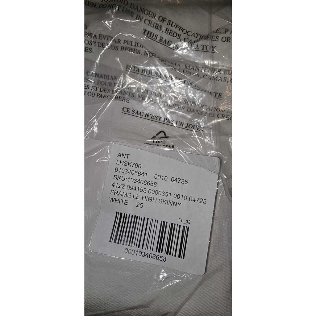 Anthropologie Frame High-rise Skinny Jeans