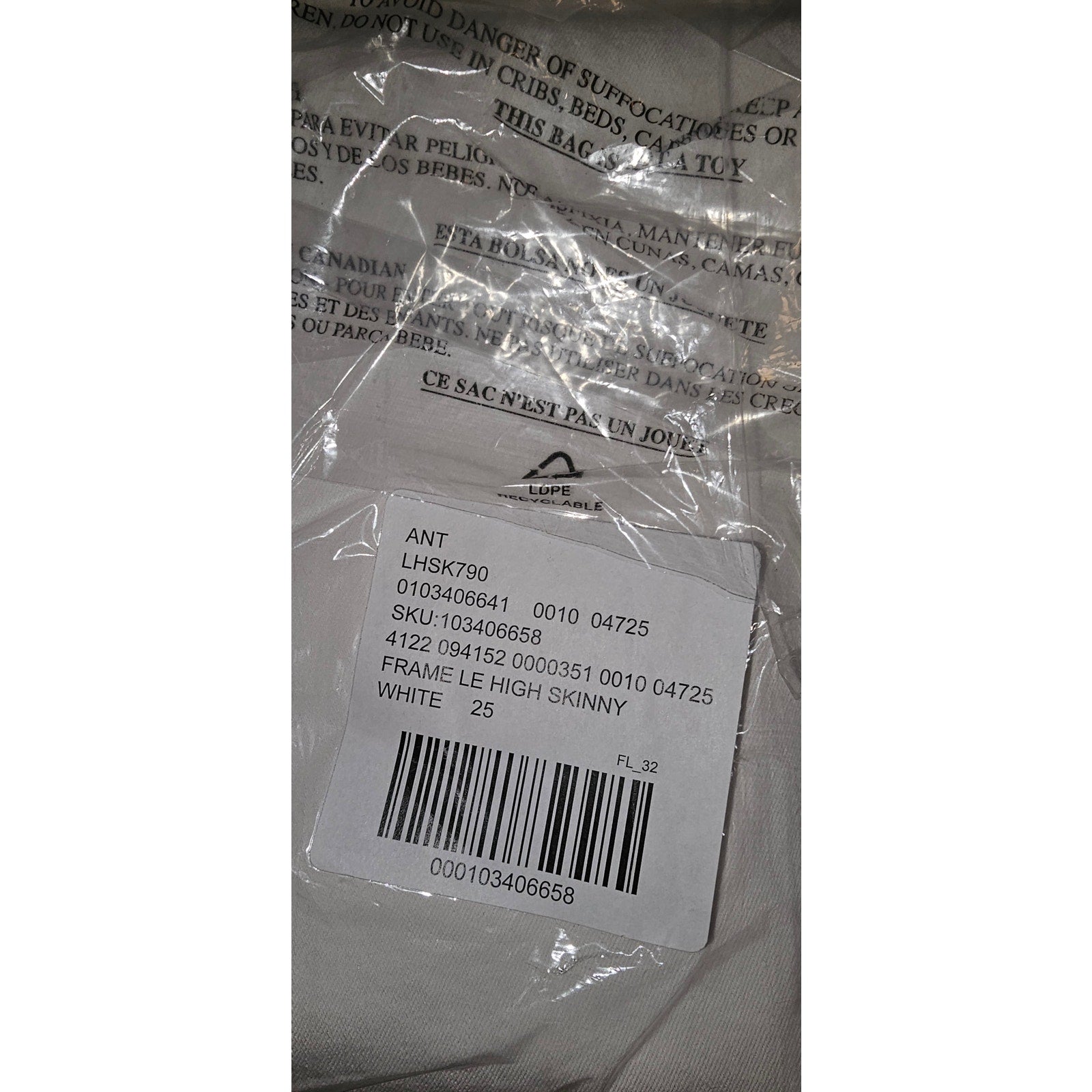 Anthropologie Frame High-rise Skinny Jeans