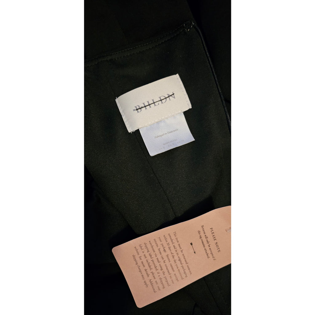 New Anthropologie BHLDN Emile Dress $230 SIZE 4 Black