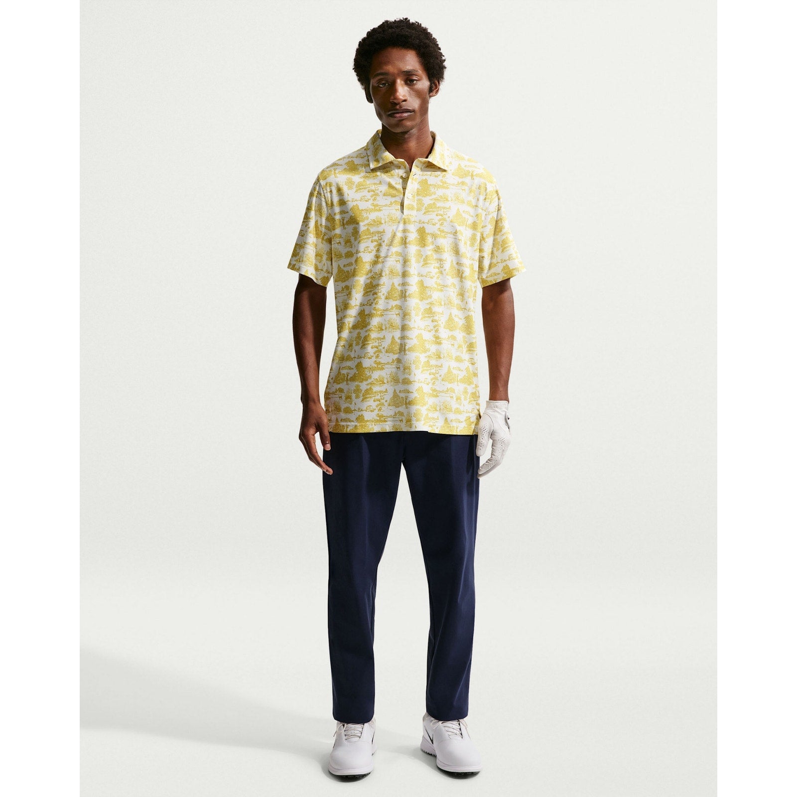 Nike Tailored Performance Men's Dri-FIT Golf Polo Large Saffron Quartz Nike Golf