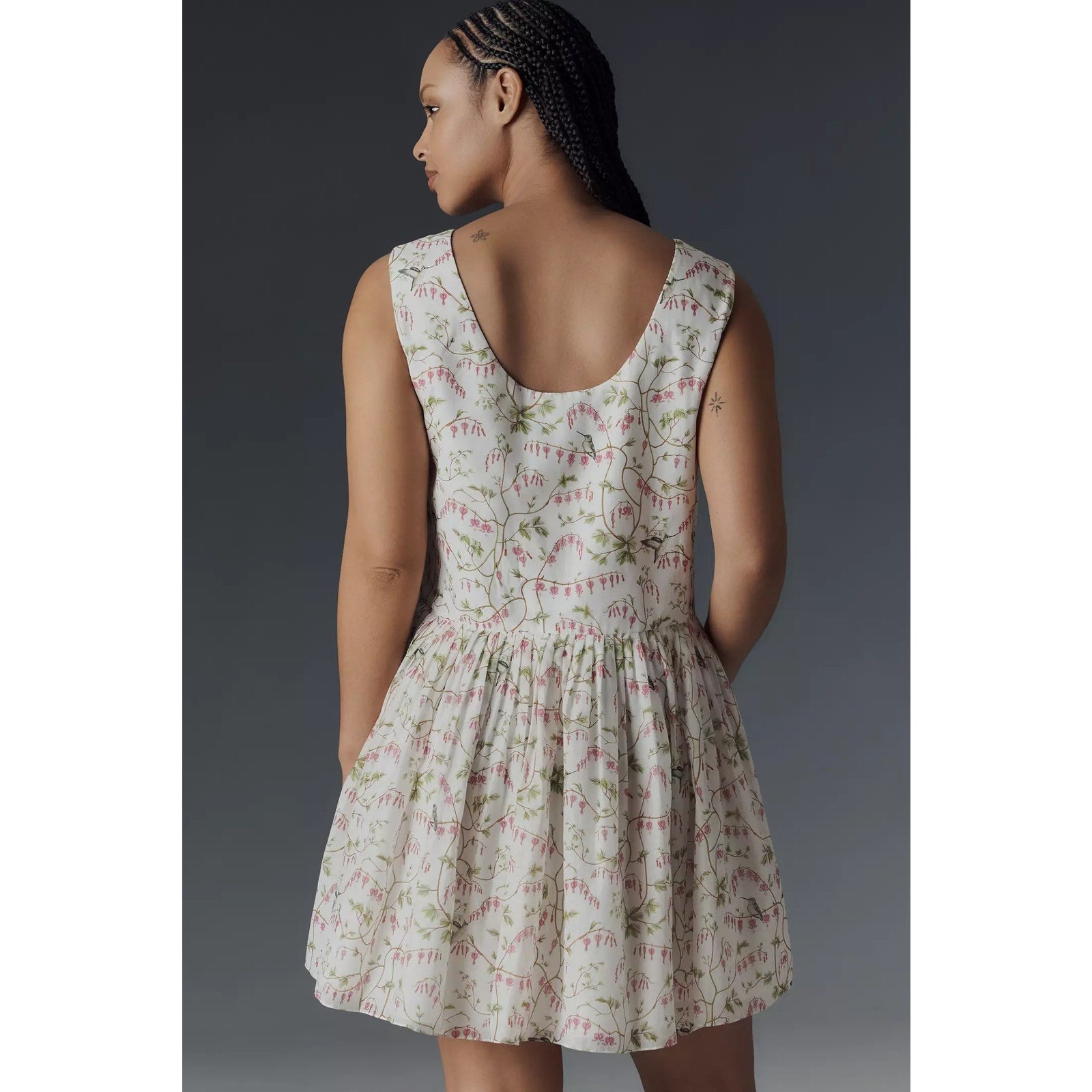 Anthropologie Rachel Antonoff Eliana Sleeveless Babydoll Mini Dress XXL Anthropologie