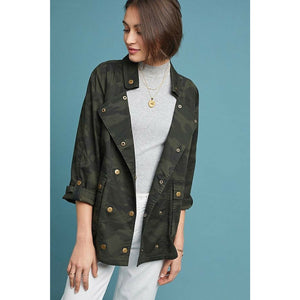 NEW Anthropologie $170 Marrakech Camo Anorak By Marrakech Size Small