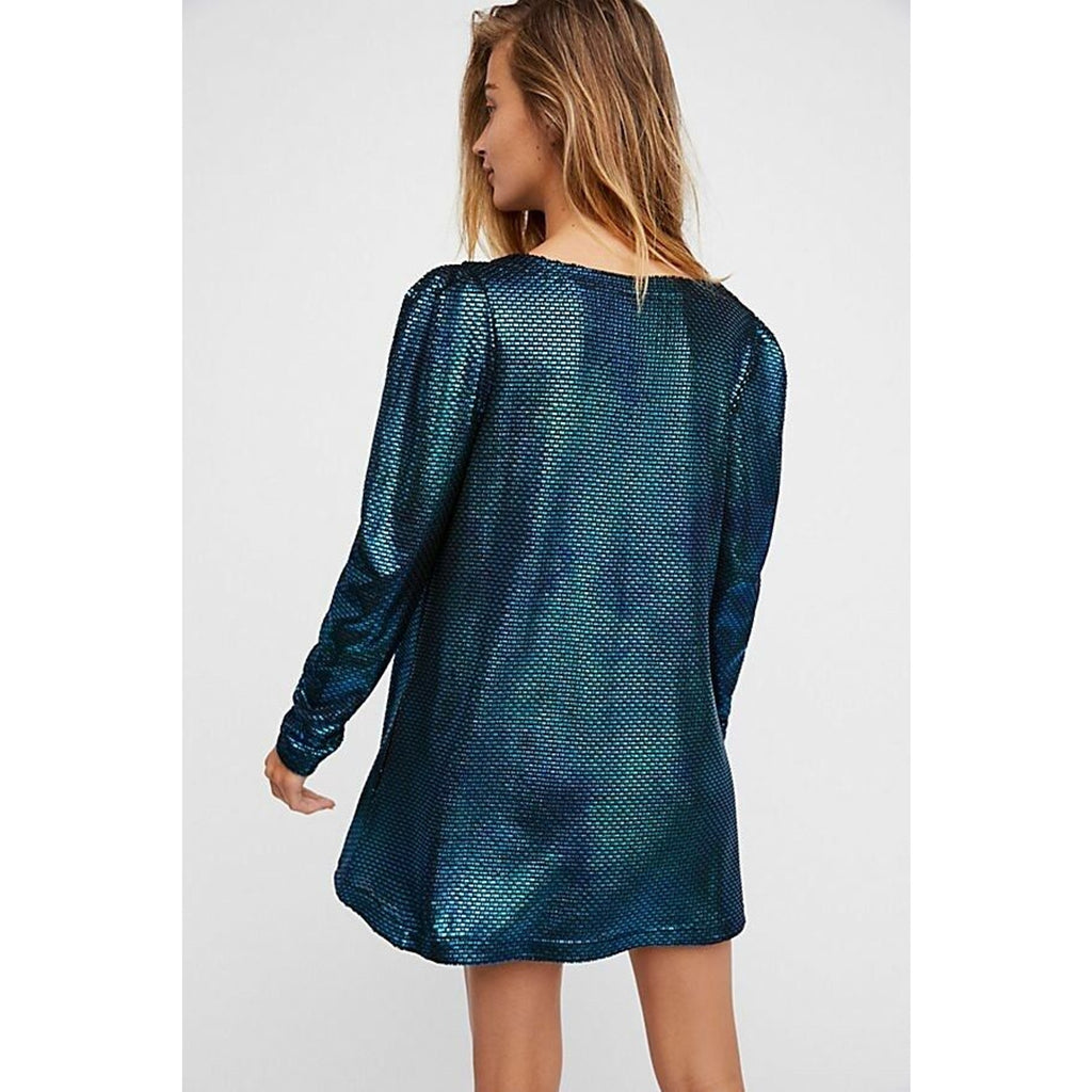 New Free People Diamonds are Forever Mini Dress $128 X-SMALL Petal Combo RARE