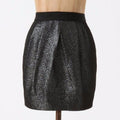 New Leifsdottir Cobblestone Jacquard Mini Skirt Size 10 $258 Textured Shimmer