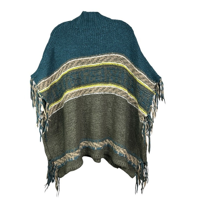 Free People Labyrinth Sweater Poncho