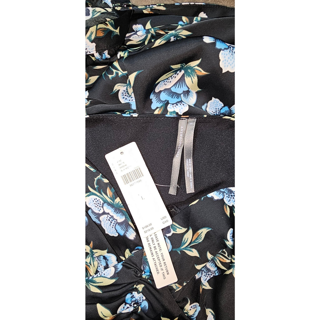 Anthropologie Sweetheart Ruched Drop-Waist Dress