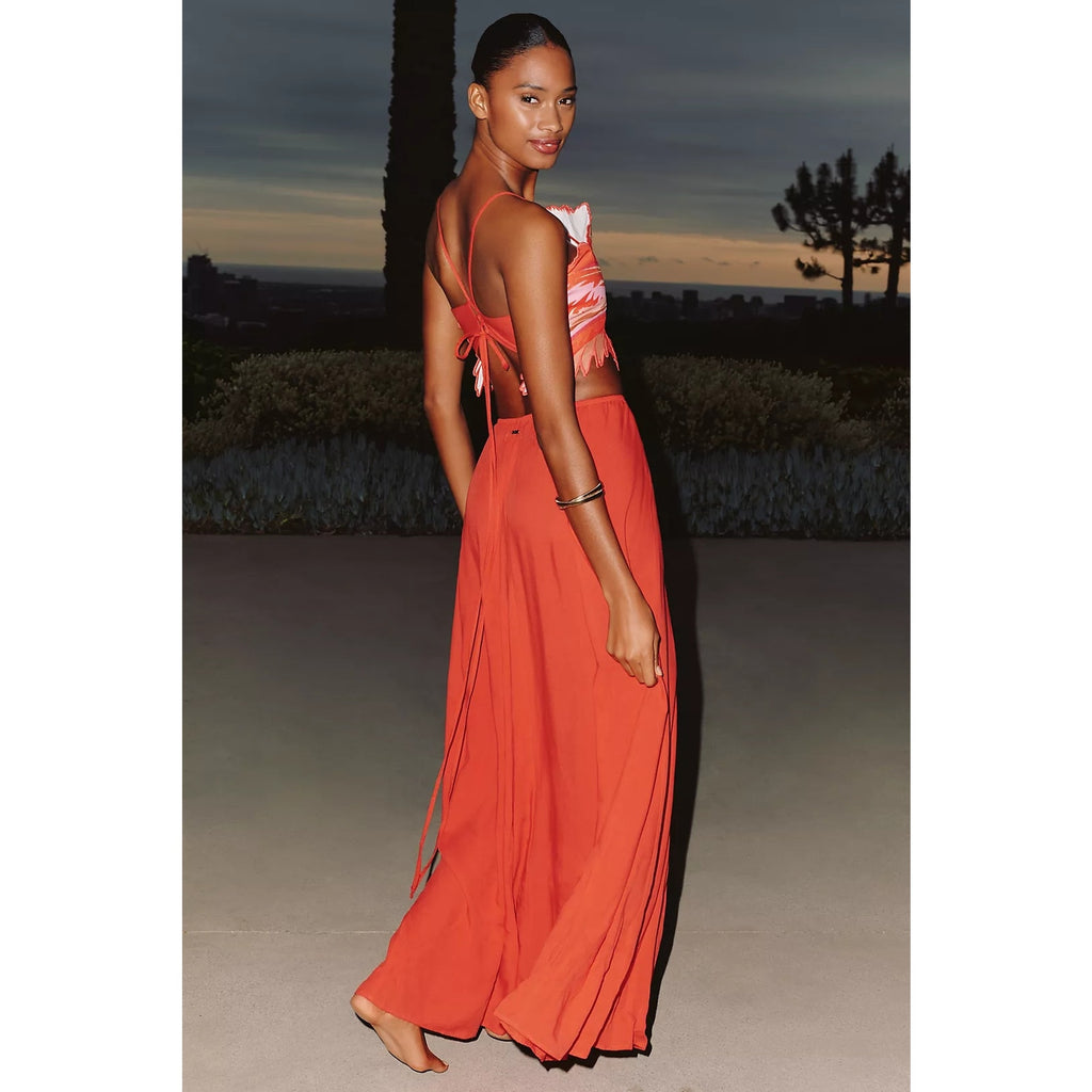 Anthropologie Maaji Boho Sunrise Owen Midi Dress