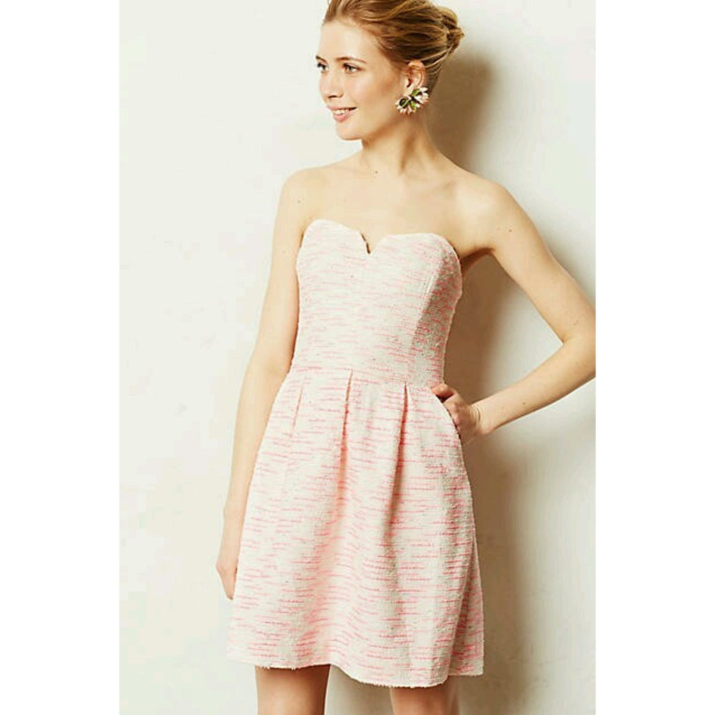 NEW Anthropologie Pasteque Jacquard Mini Dress by Moulinette Soeurs $148 Size 6P