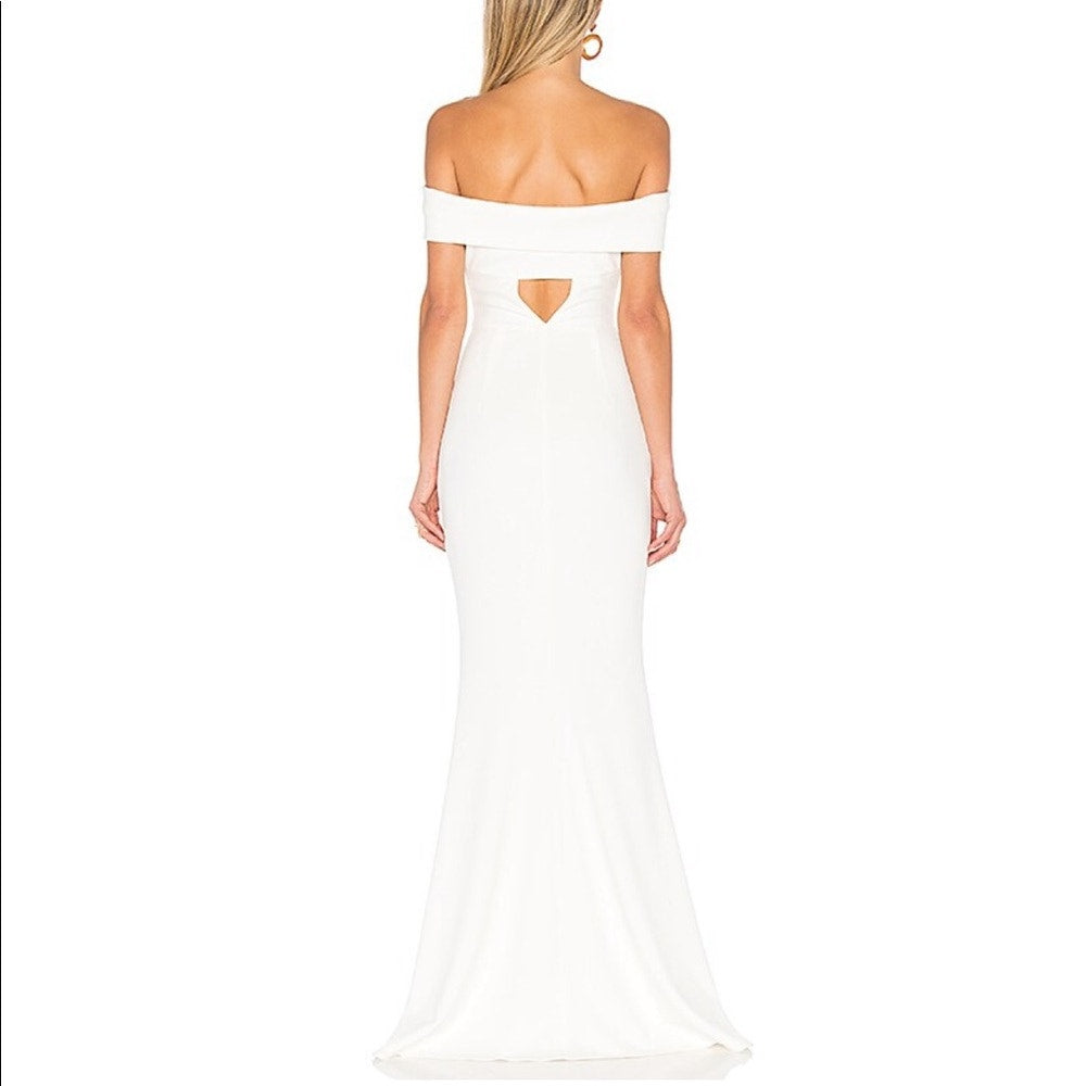 Anthropologie BHLDN Katie May Legacy Dress SIZE 18 Ivory WEDDINGS BHLDN