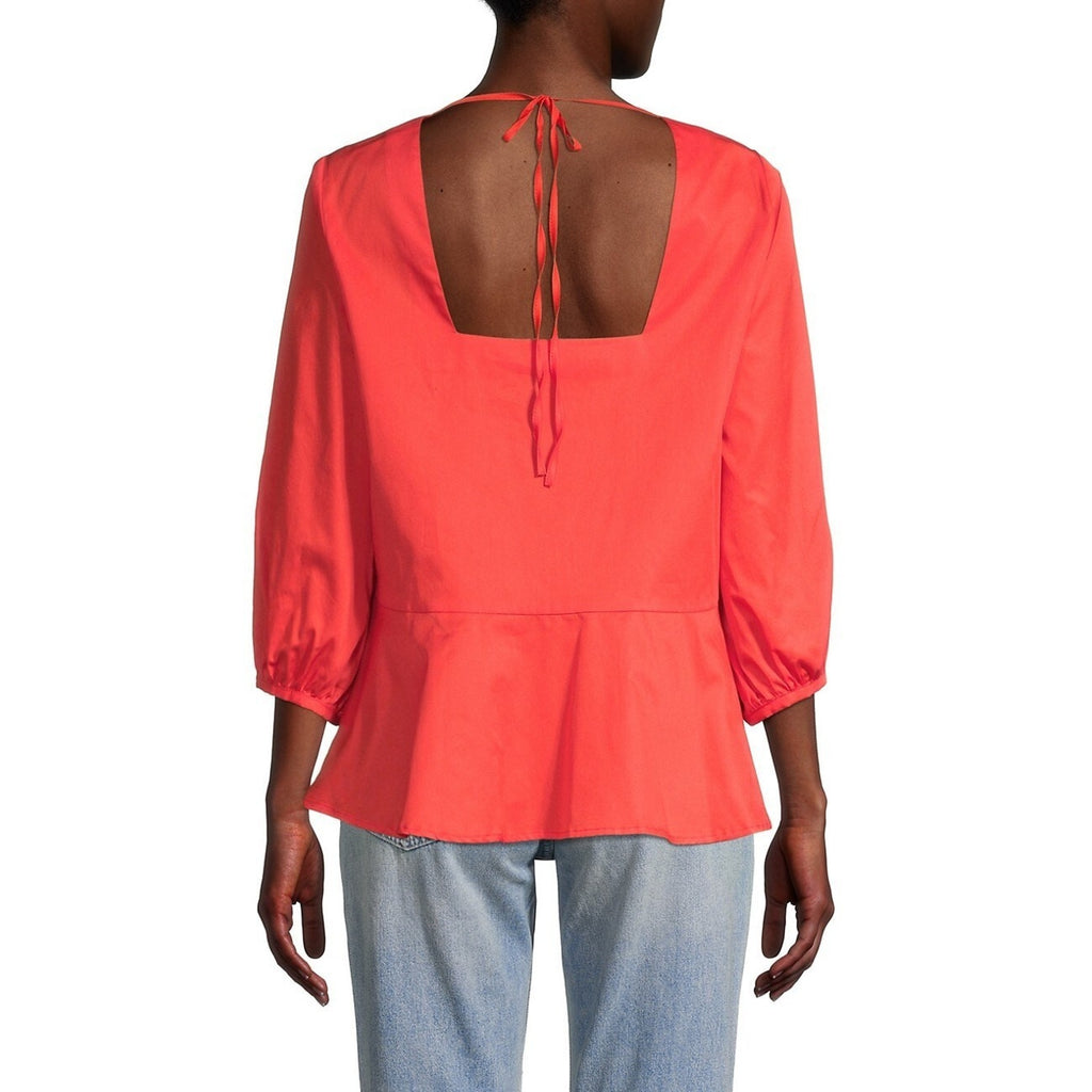 NEW Anthropologie Harshman Arpina Puff-Sleeve Blouse Size XS