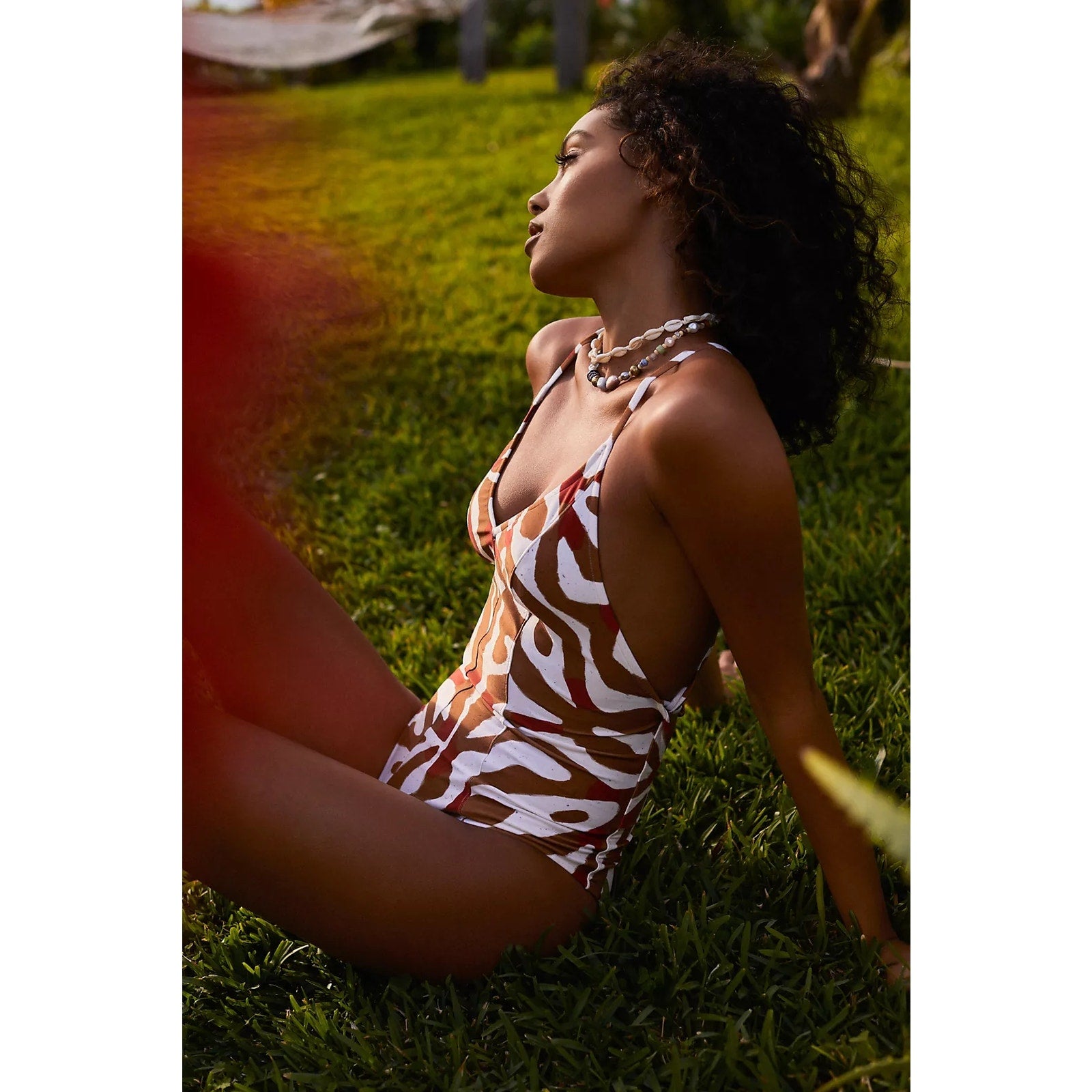Anthropologie Lenny Niemeyer Kalahari One-Piece Swimsuit US MEDIUM 8/10 Anthropologie