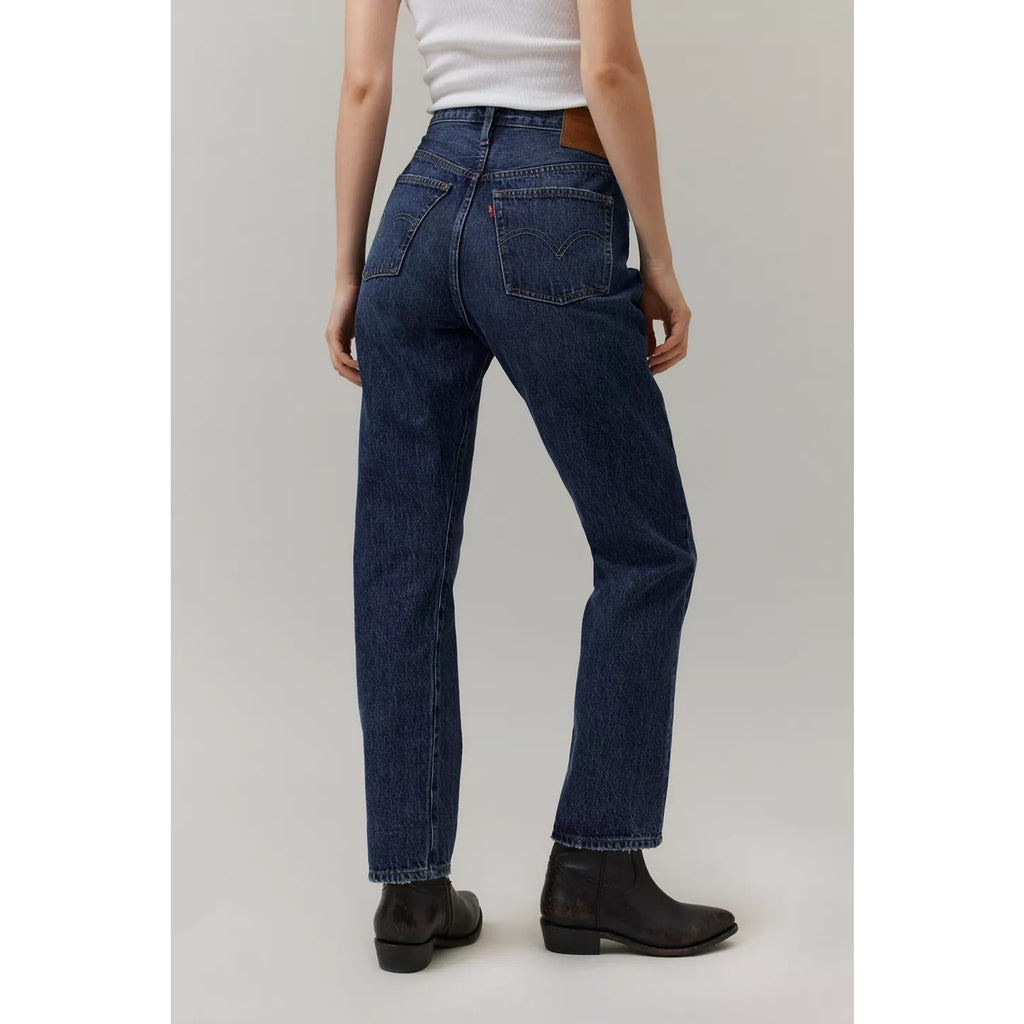 New URBAN OUTFITTERS Levi’s 501 High-Waisted Jeans $98 SIZE 29/30 Blue Relaxed