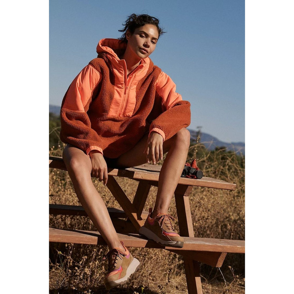 New Free People FP MOVEMENT Lead The Pack Pullover Fleece $98 X-SMALL