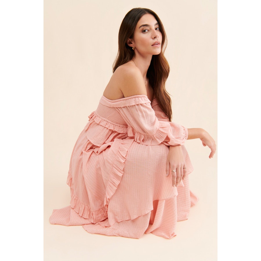 chinese dress ladies Spell Mermaid Cove Strapless Maxi Dress