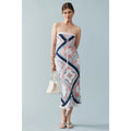 Anthropologie For Love & Lemons Daisy Mae Strapless Midi Slip Dress 1X Anthropologie