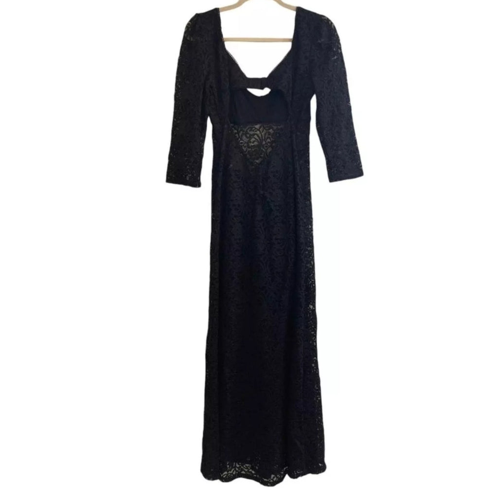 New Free People Adored Lace Maxi Dress