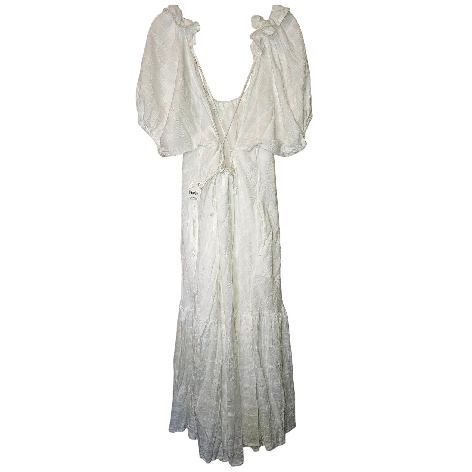 Free People Kaylyn Midi Dress Free-est MEDIUM Ivory Boho Free-est Free People