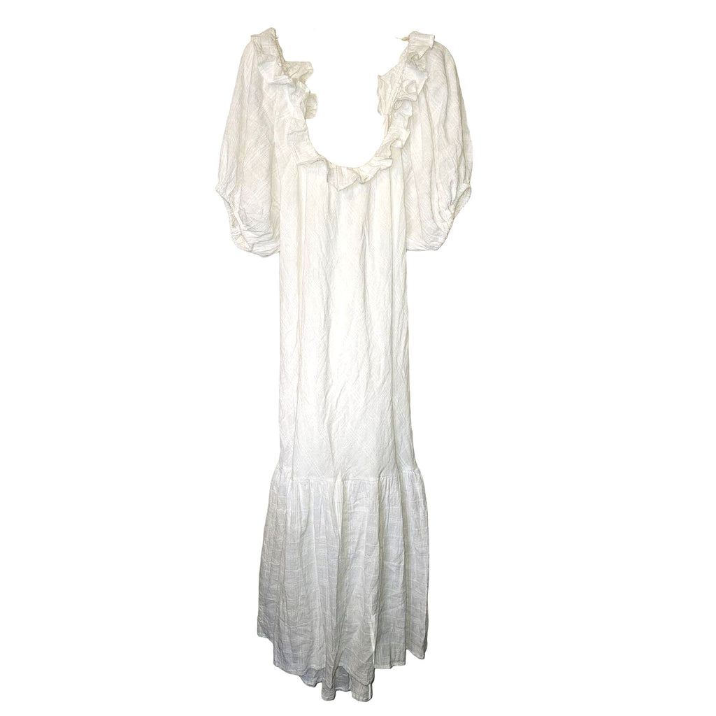 New Free People Kaylyn Midi Dress Free-est $108 SMALL Ivory
