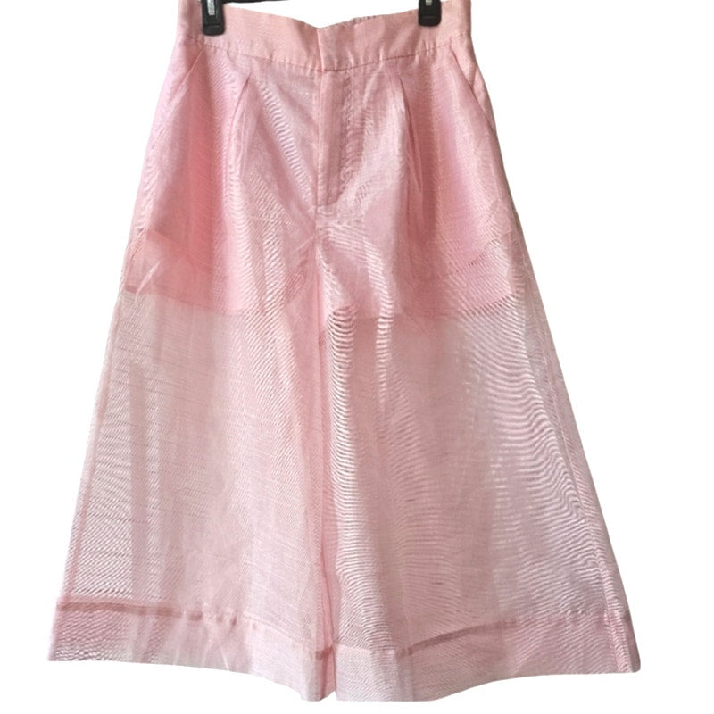 Anthropologie Dolan Sheer Crop Culotte