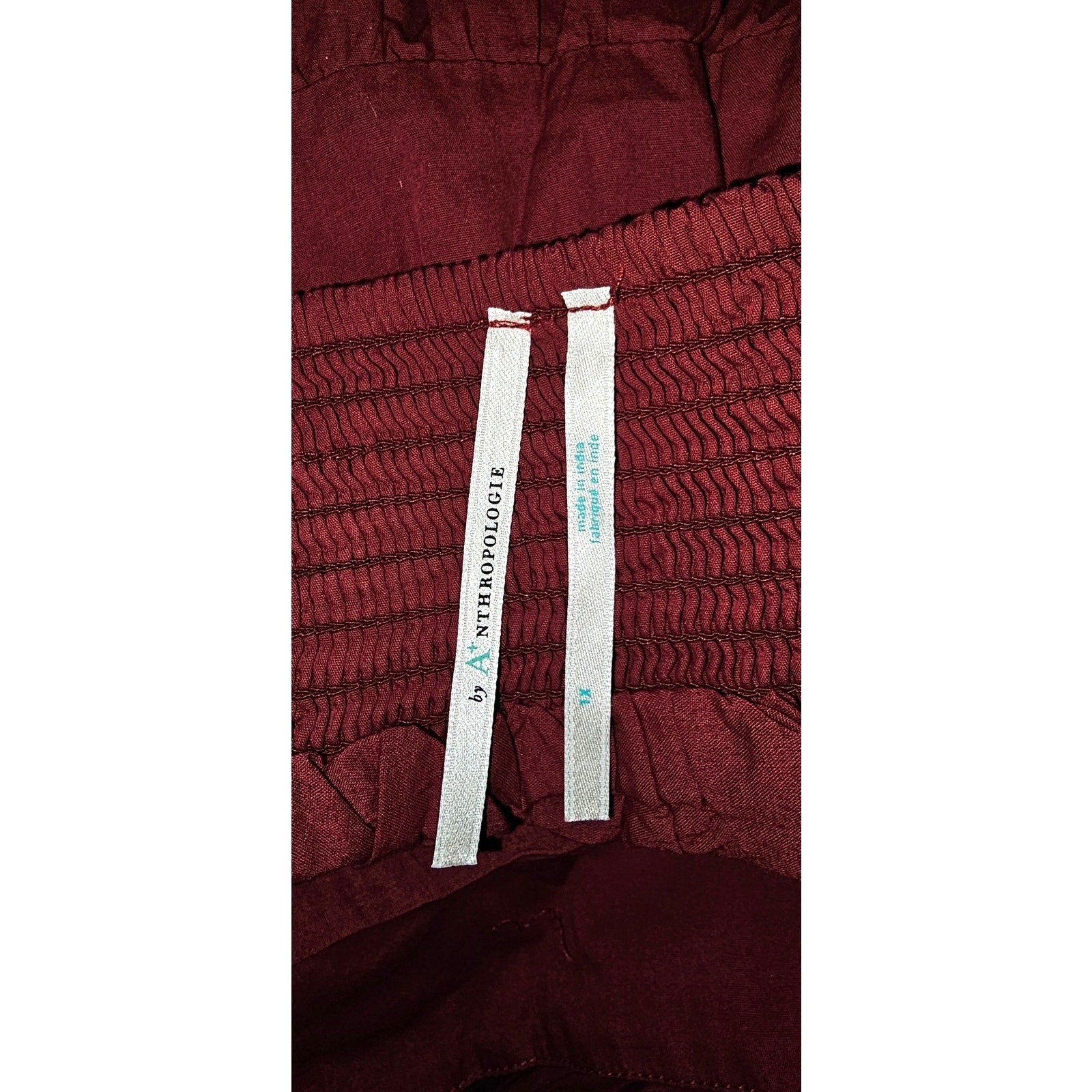 New Anthropologie Tiered Lace Maxi Skirt