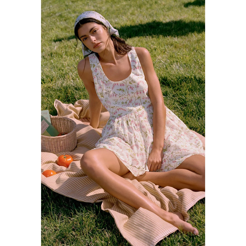 Anthropologie Rachel Antonoff Eliana Sleeveless Babydoll Mini Dress XXL Anthropologie