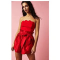 Free People Filmore Strapless Special Occasion Romper