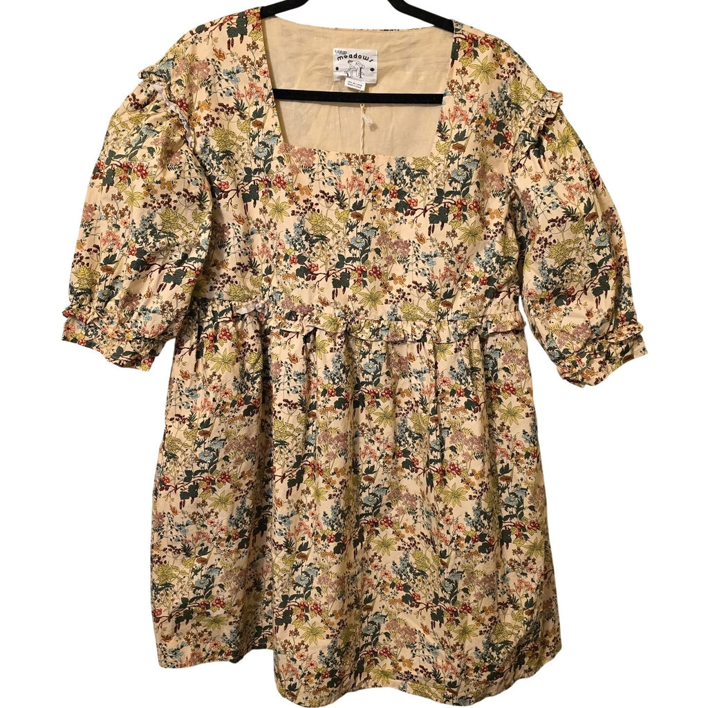 Anthropologie FREE PEOPLE Meadows Daphne Babydoll Dress $242 SIZE 4 (8/10)