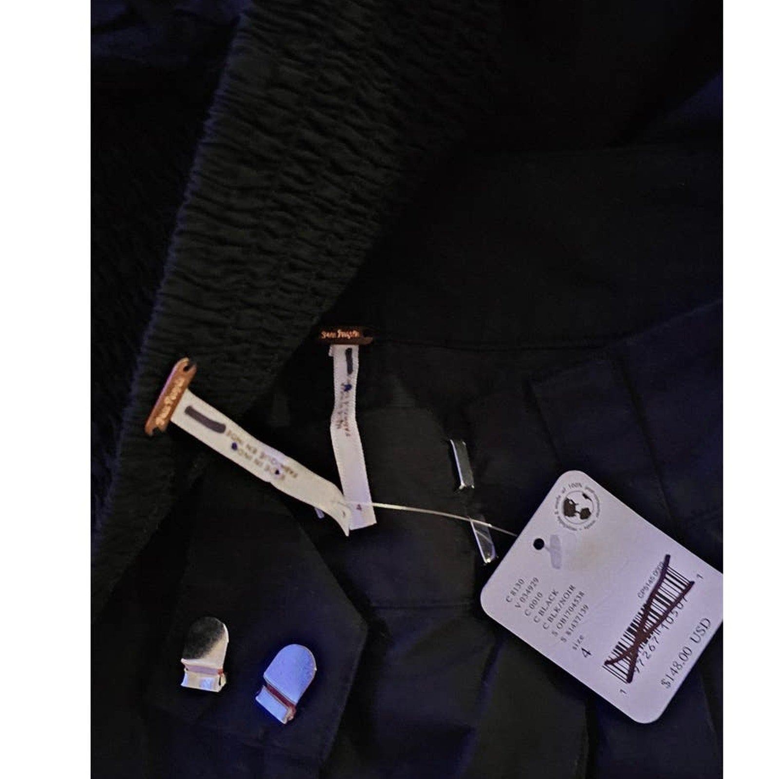 New FREE PEOPLE Minnie Short Set $148 SIZE 10 White Longline Shorts and Crop Top