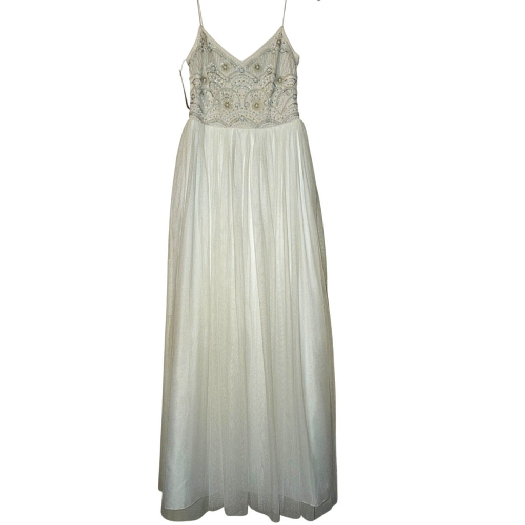 Anthropologie Bhldn Avaline Dress Beaded
