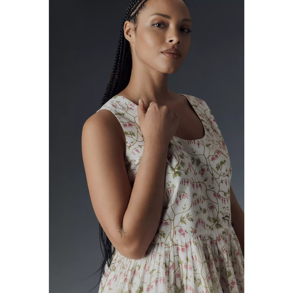 Anthropologie Rachel Antonoff Eliana Sleeveless Babydoll Mini Dress XXL Anthropologie