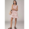 Anthropologie The Keiko Mini Dress by Maeve: Front Zip Edition MEDIUM Anthropologie