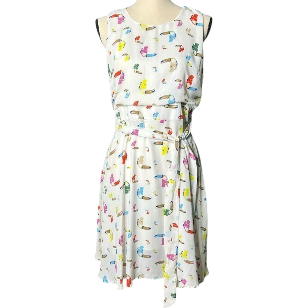 Anthropologie Brooklyn Toucan Mini Dress
