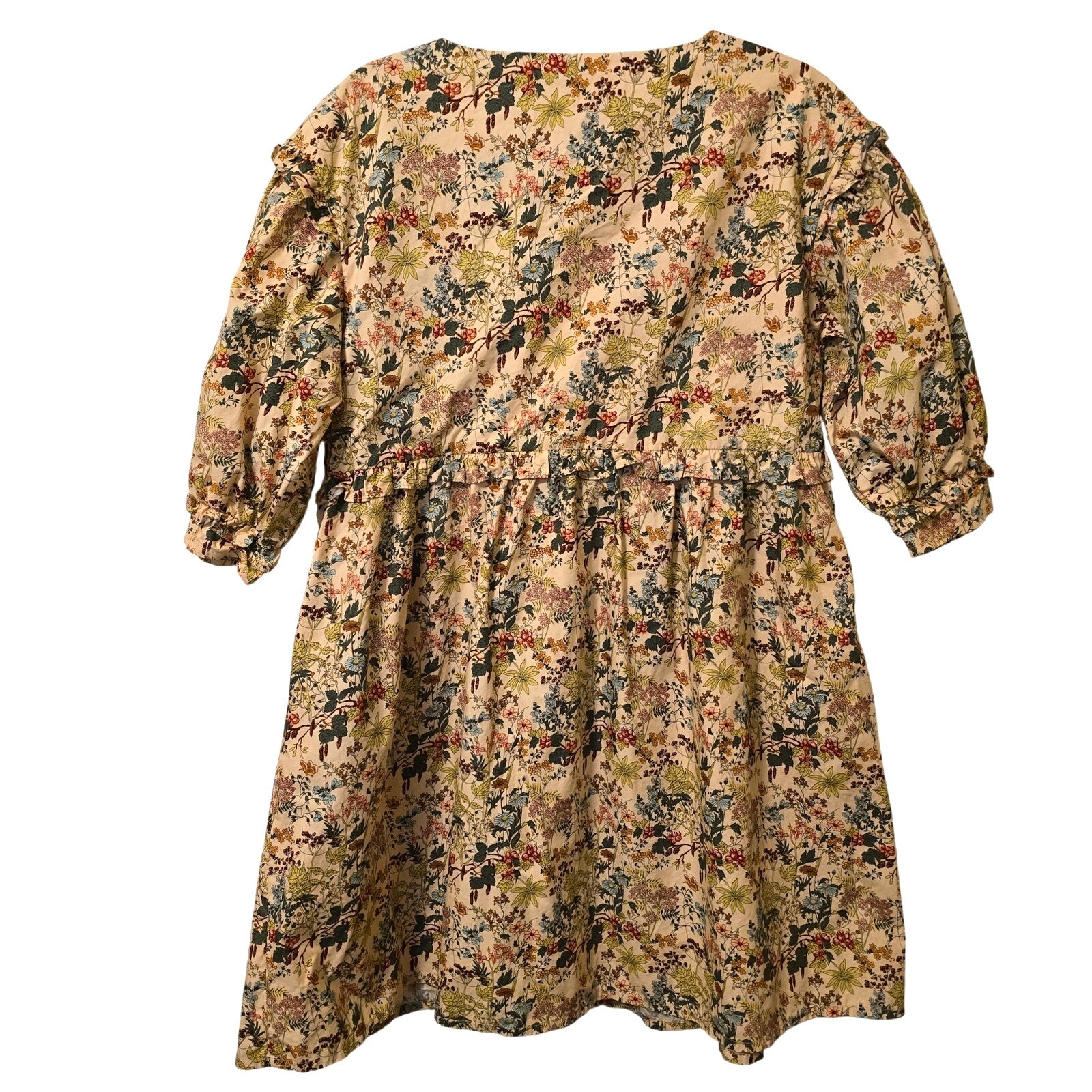 Anthropologie FREE PEOPLE Meadows Daphne Babydoll Dress $242 SIZE 4 (8/10)